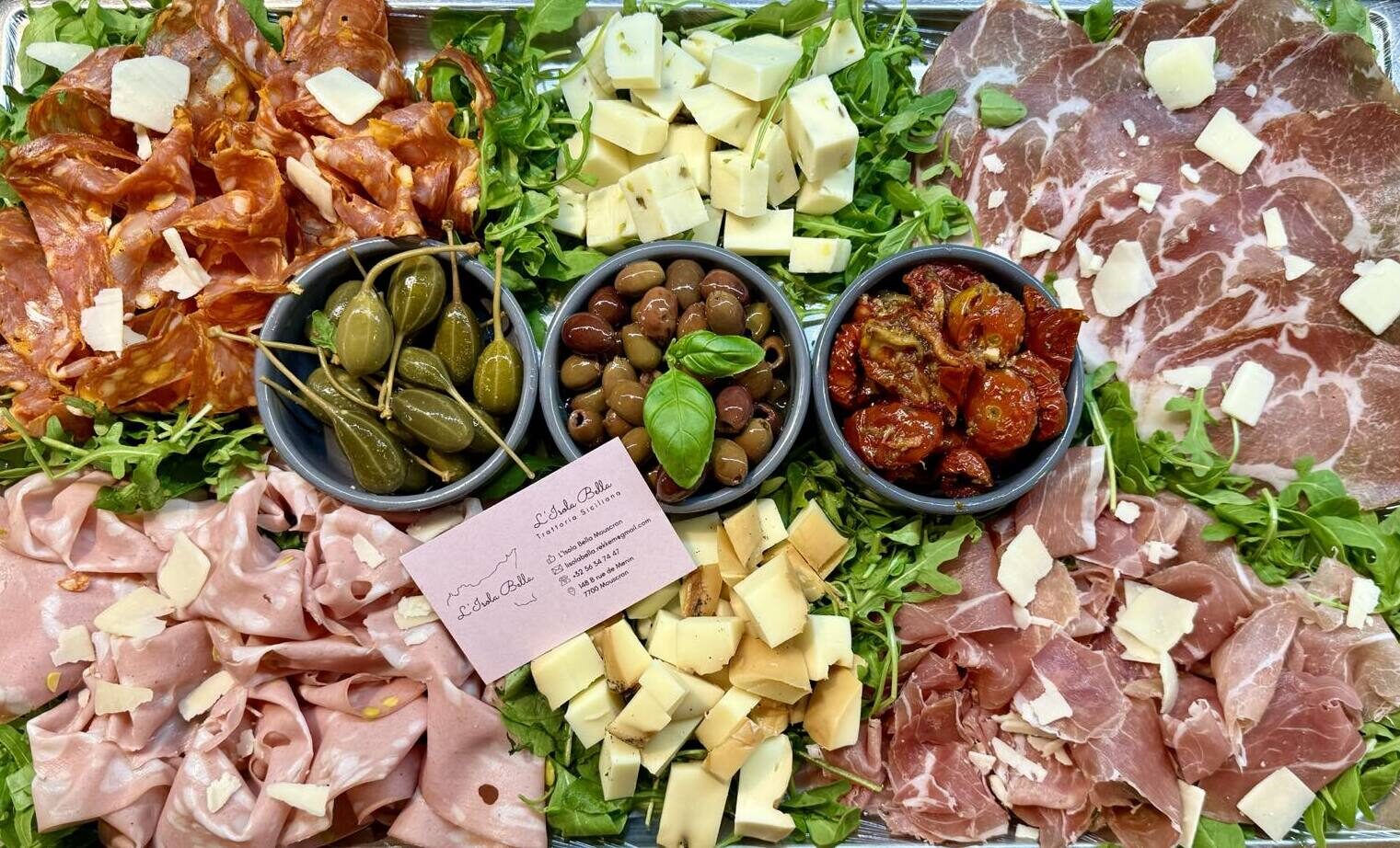 Antipasti et entrées italiennes